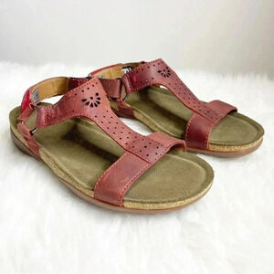 Keen Red Leather Women's Sandals Size 7